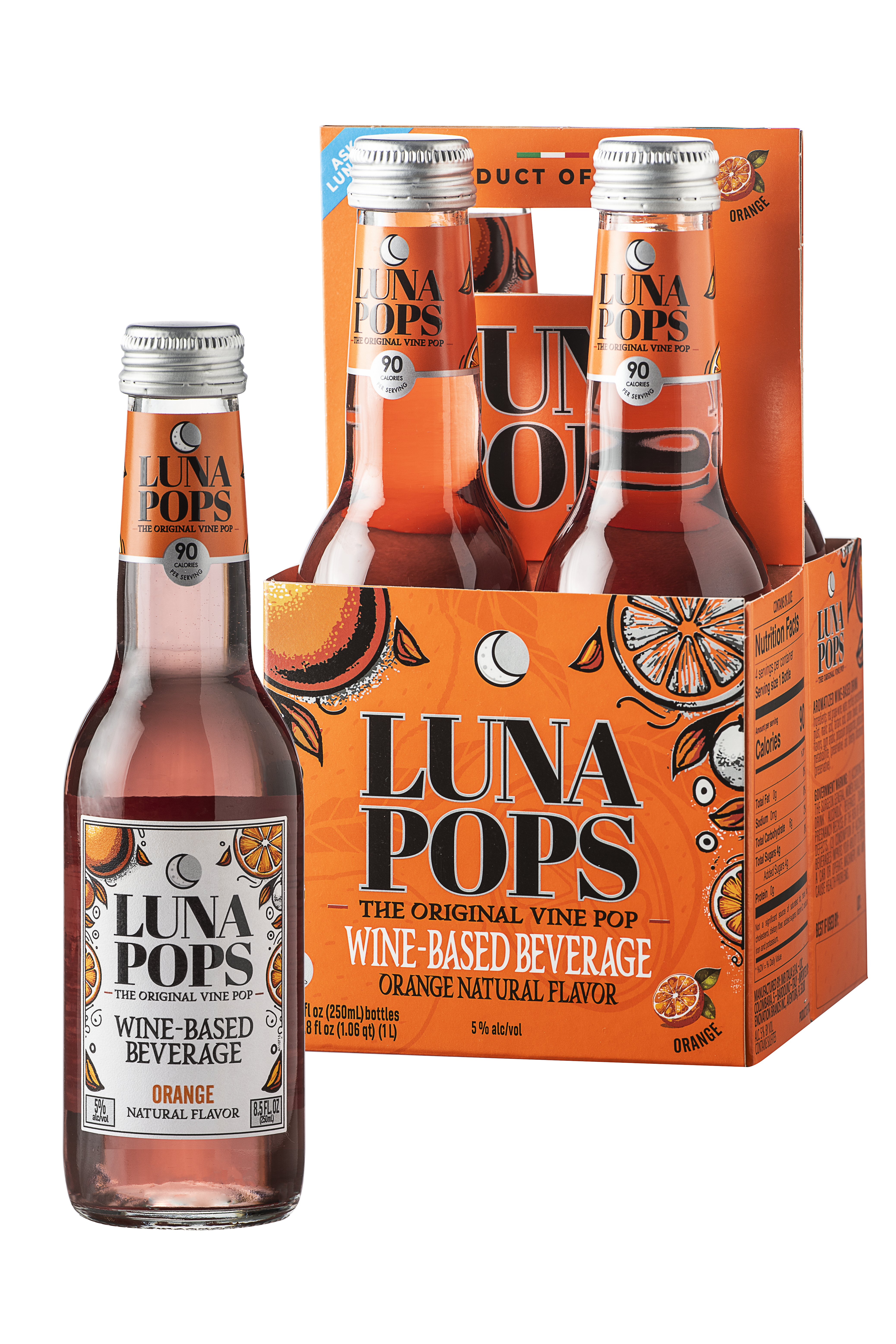 Luna Pops Orange
